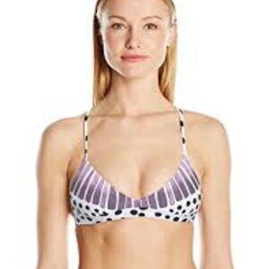NWT Mara Hoffman scoop neck Bikini Top Small